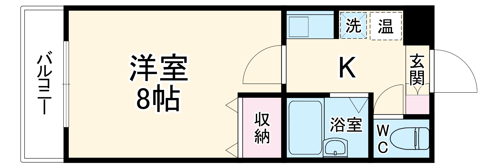 エクセランス小池Ⅱの間取り