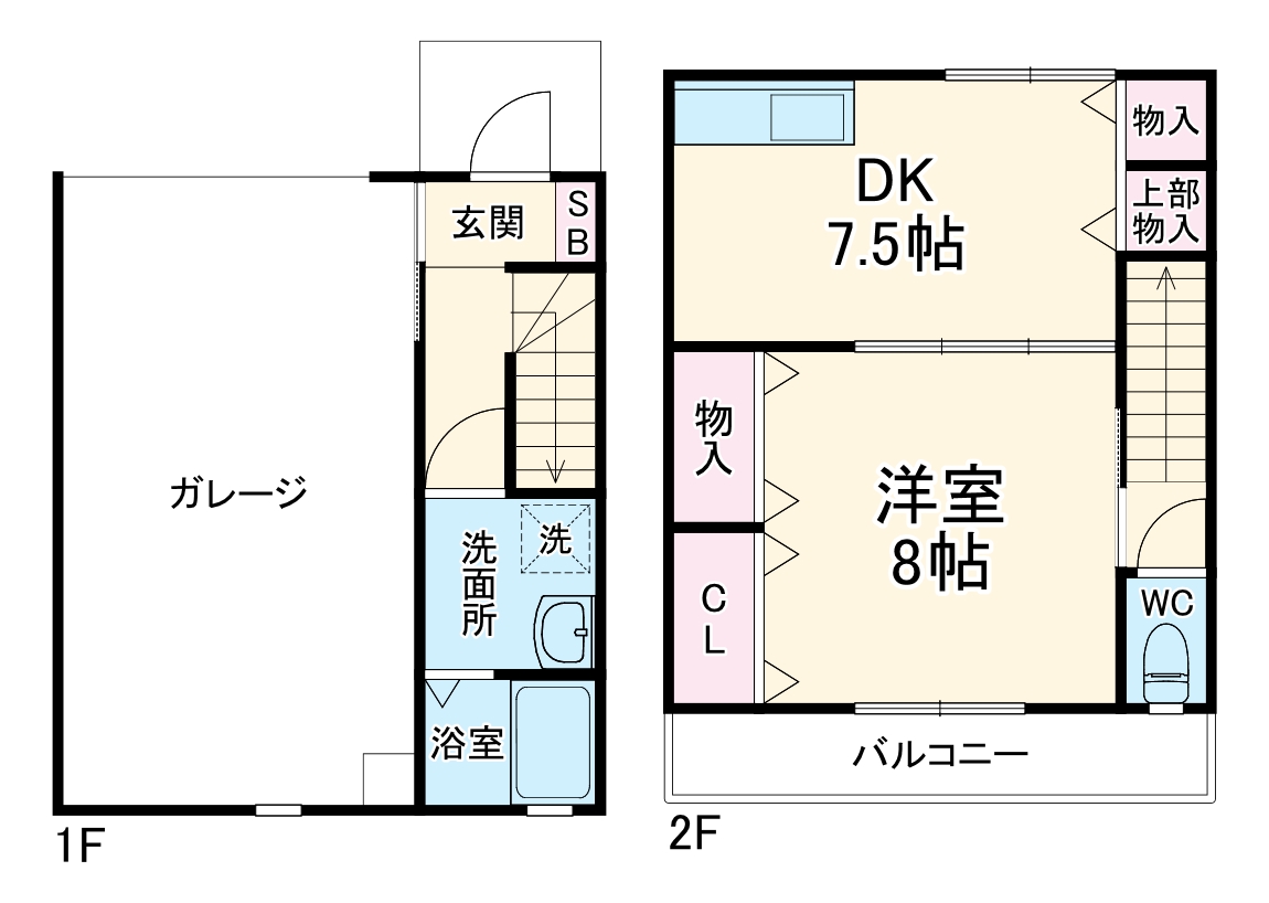 オリーブの間取り