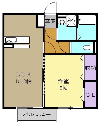 ブリエ メールの間取り