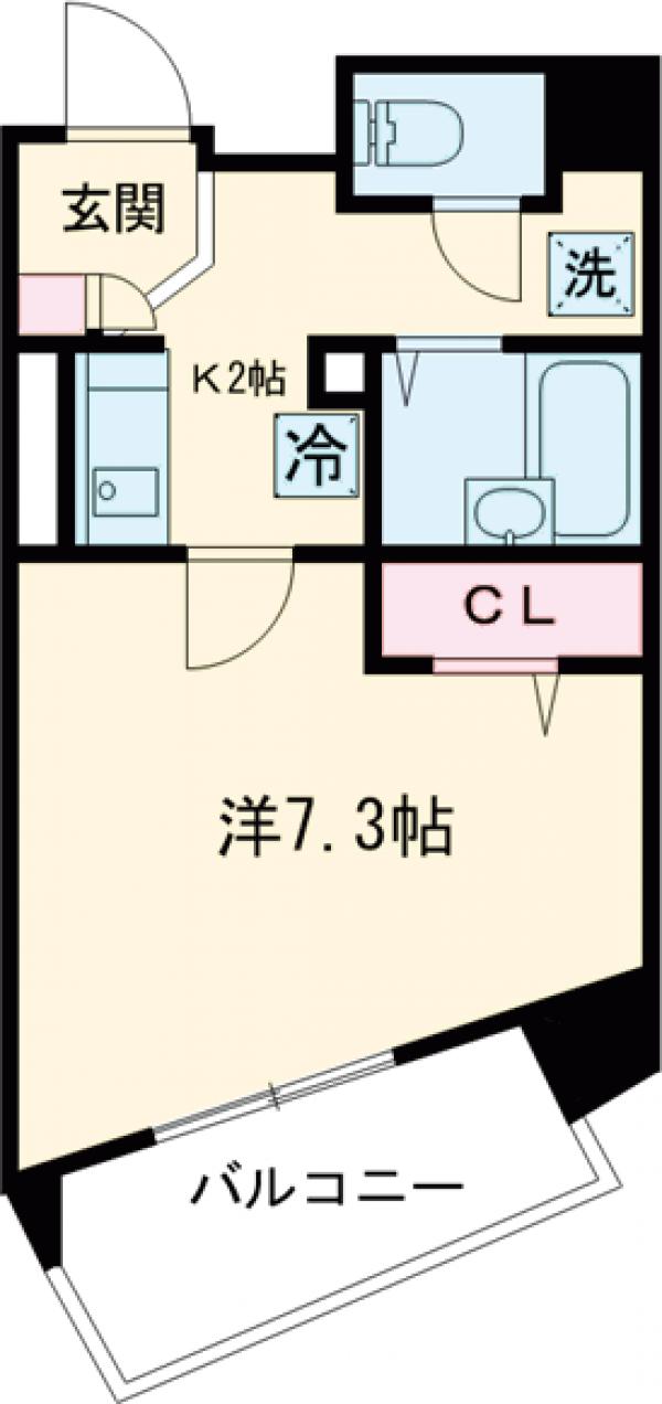 コンフォート都立大の間取り