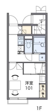 レオパレスタピスリーの間取り