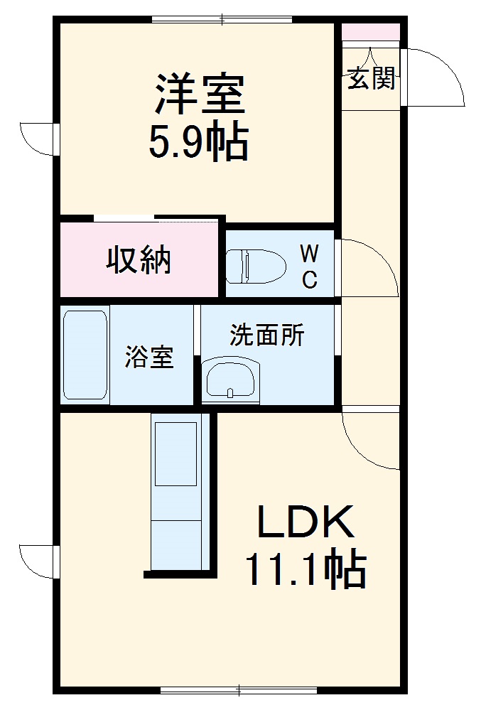 レグルスの間取り