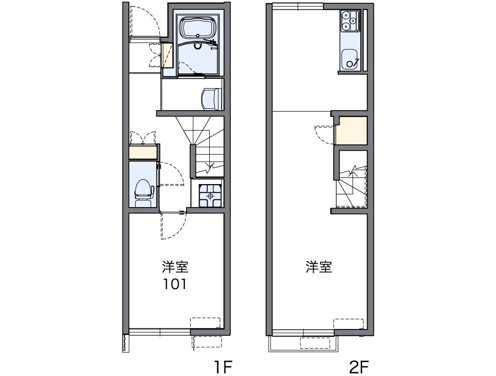 レオネクストロゼットの間取り