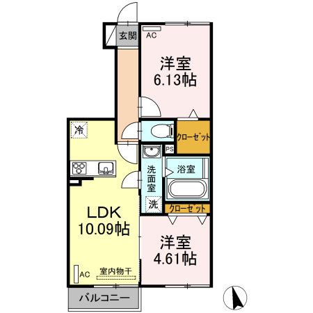 Charmant Aの間取り