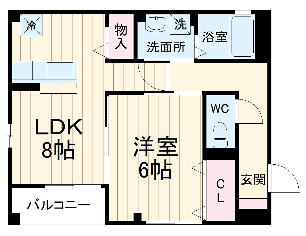 サンボナールの間取り