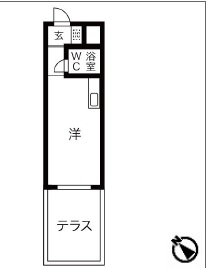ベルトピア豊橋Ⅱの間取り