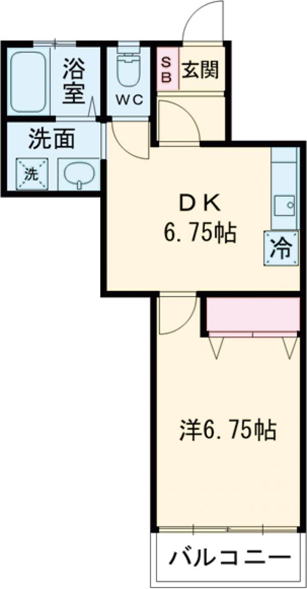 ひかるハイムの間取り