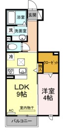 ルーチェ Aの間取り