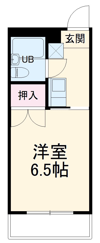 ハイシティ弥生の間取り