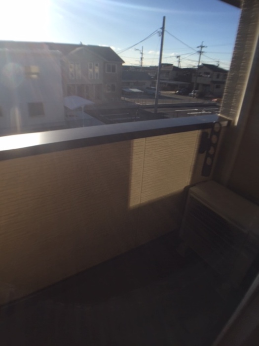 12/26 バルコニー