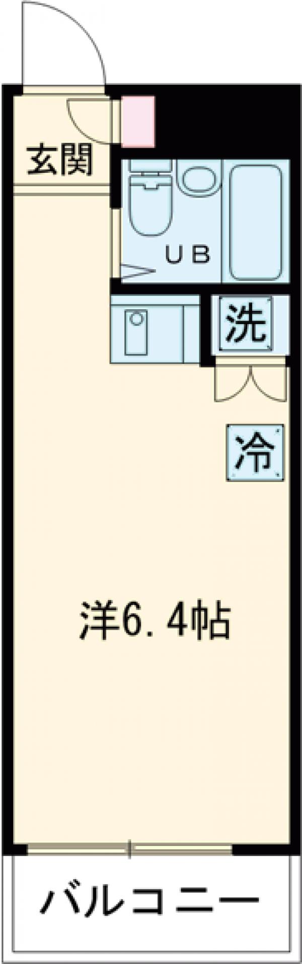 国際パレス自由が丘の間取り