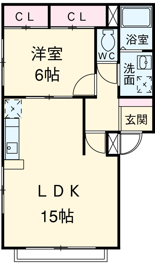 CASA KITANAGOYAの間取り