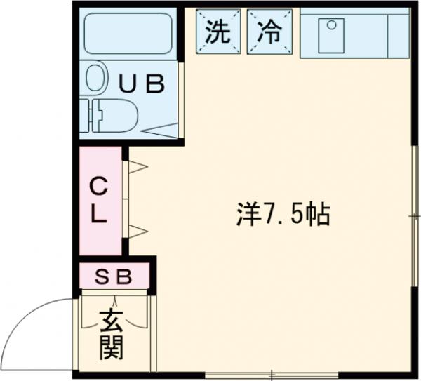 ジュネス雪谷の間取り