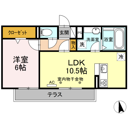 Ott's Gejoの間取り