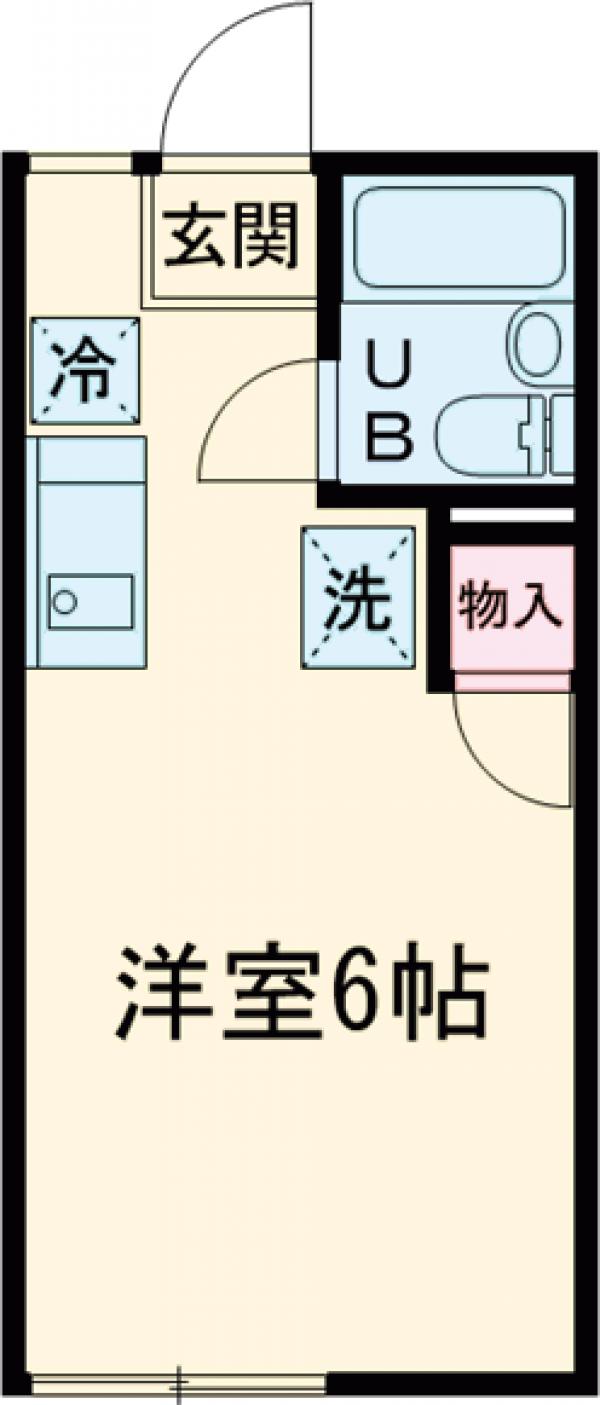 エルベ駒沢の間取り