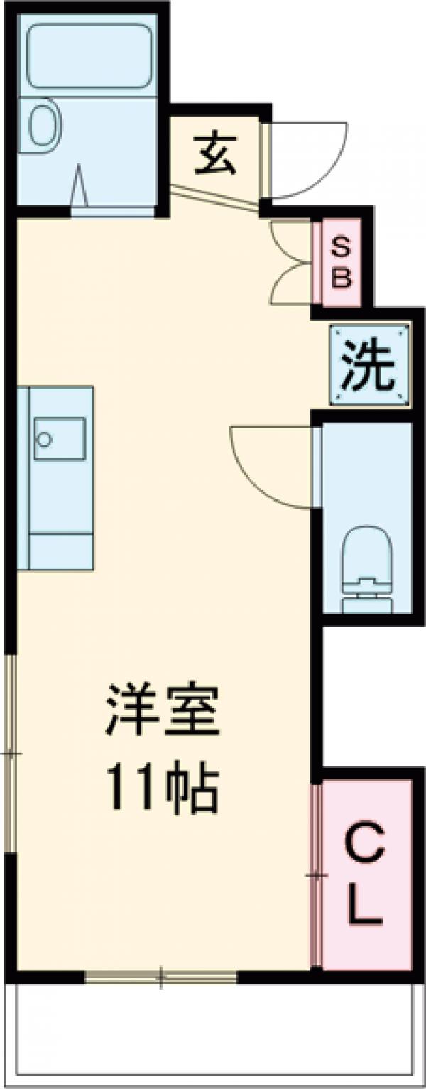 アーバン九品仏の間取り