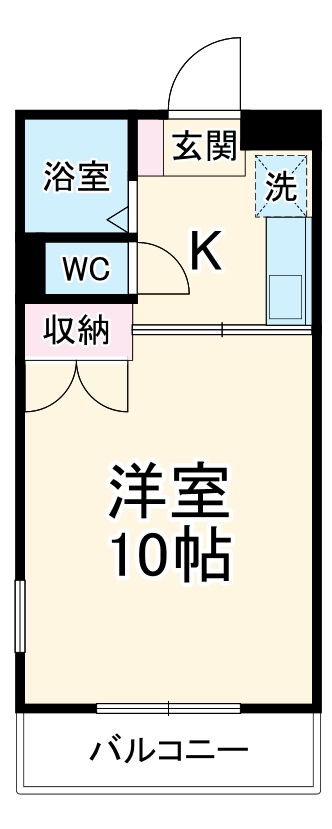 シャルムKの間取り