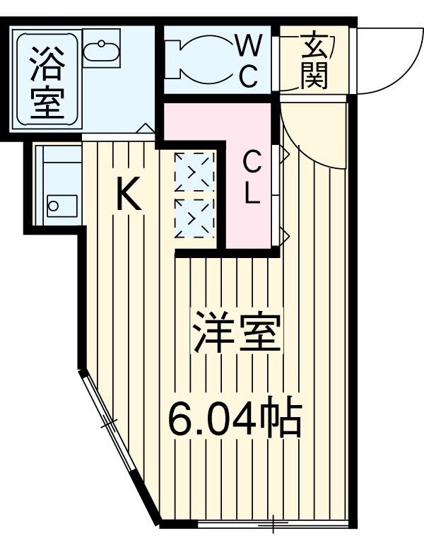 三茶花壇の間取り