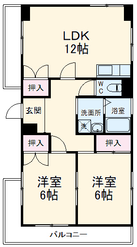 山豊ビルの間取り