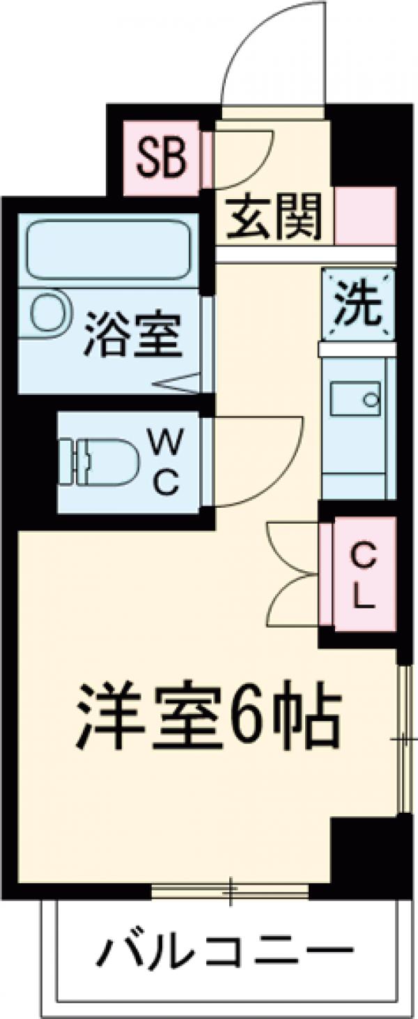 スカイヒルズ尾山台の間取り
