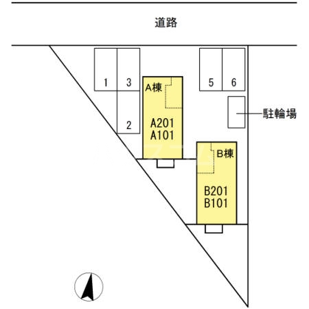 2/10 駐車場