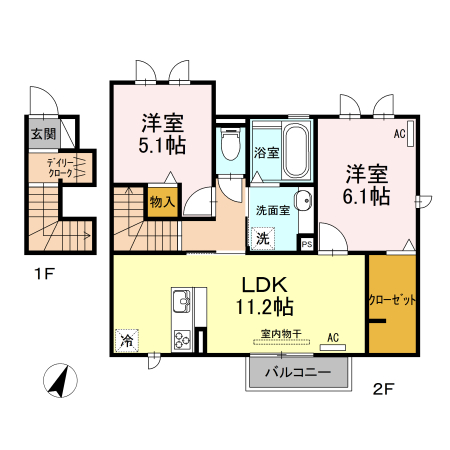 グランツの間取り