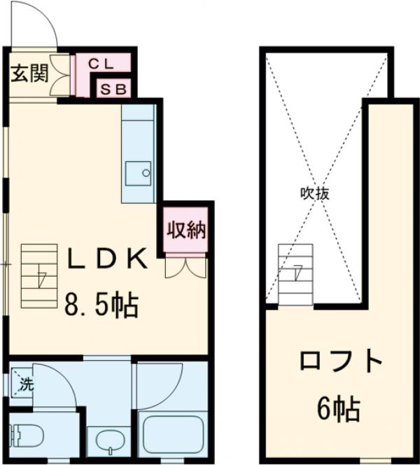 カレン世田谷の間取り