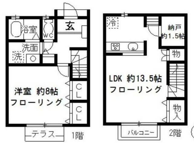 プルミエ葛西Ｃ棟の間取り