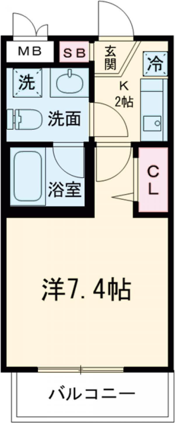 サンフラットの間取り