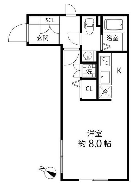Branche大森山王の間取り