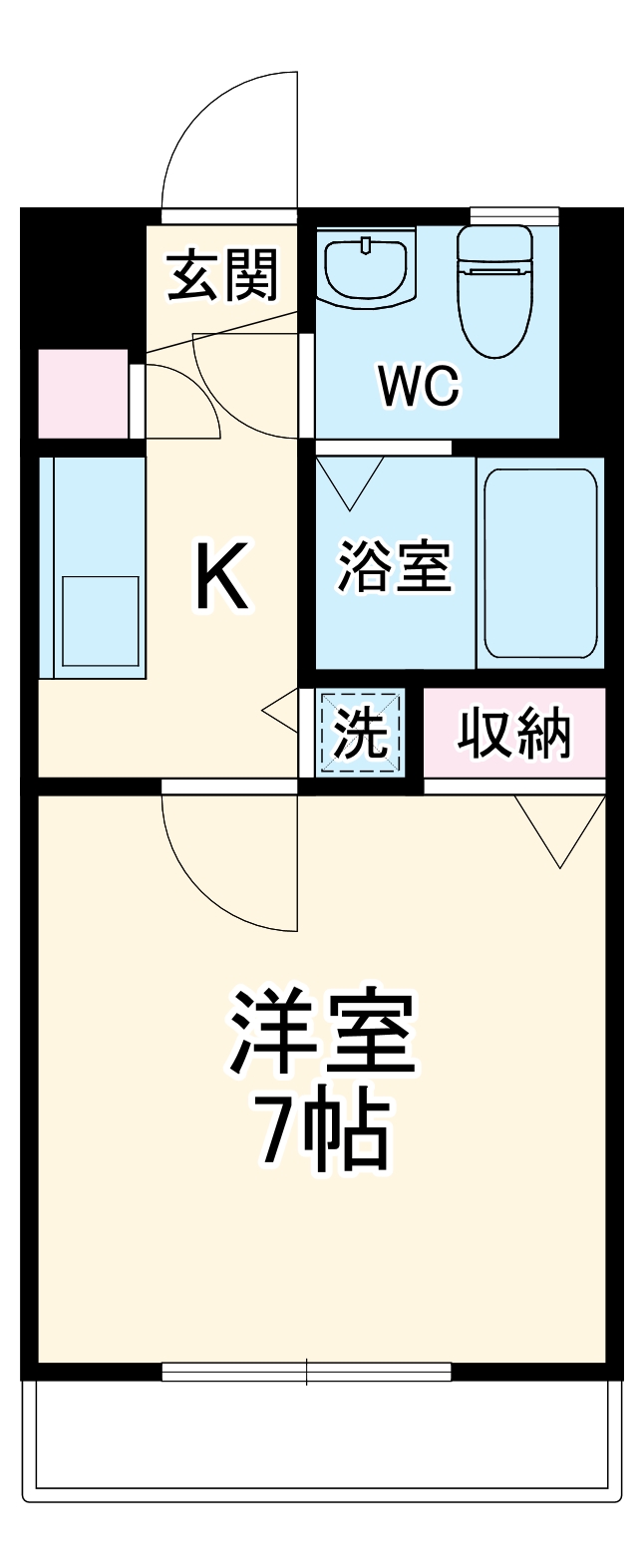 ベル コンチェルトの間取り