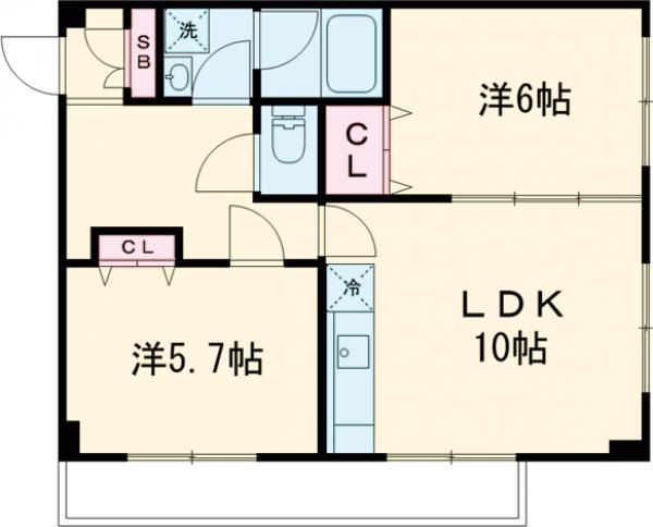 グランドゥール等々力の間取り
