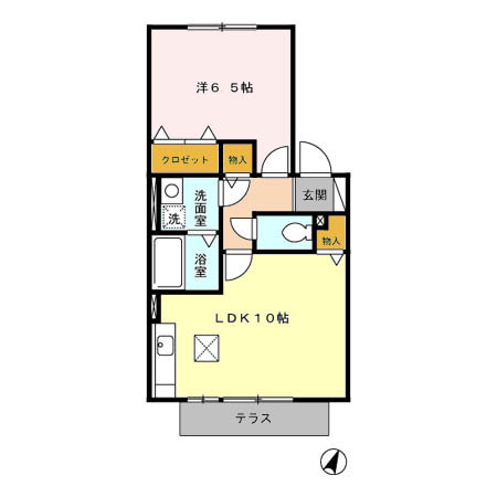 プロキオンの間取り