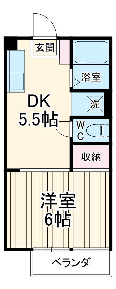 サマックスガーデニアハイツの間取り