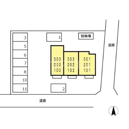 14/16 駐車場