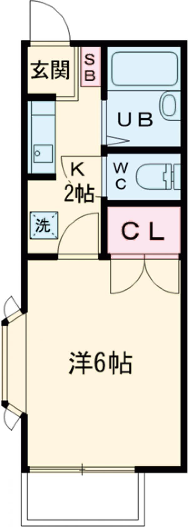 ドミール平町の間取り