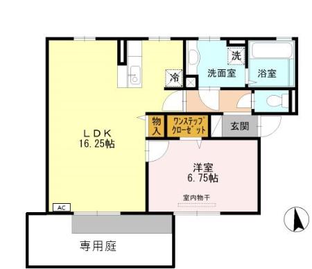 ベル ミラコスタの間取り