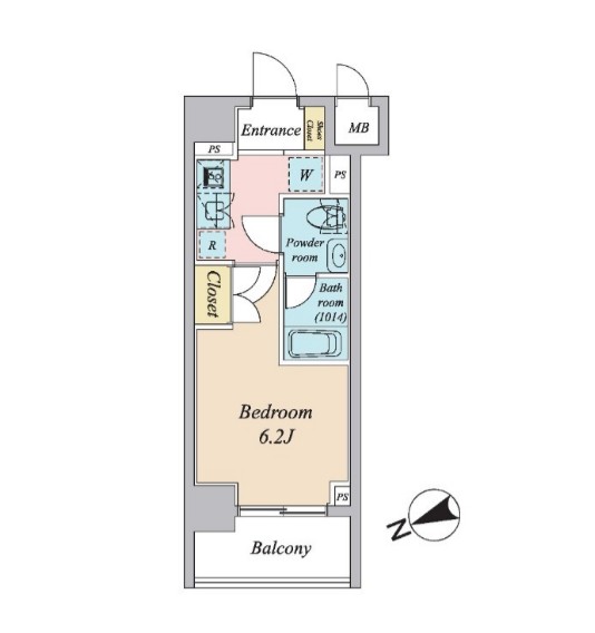 プライマル大森の間取り
