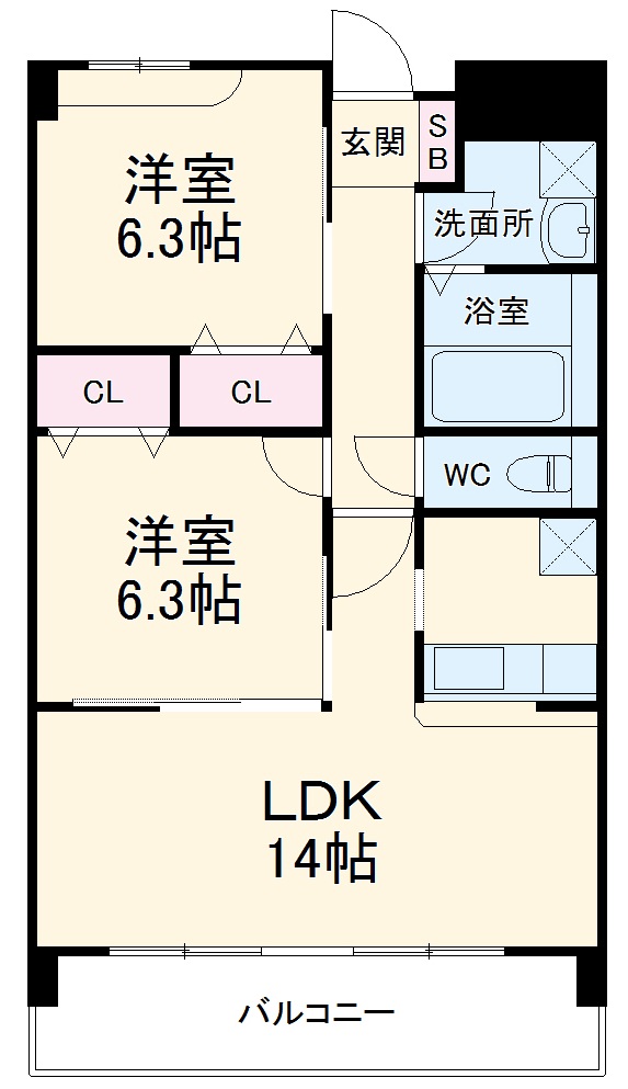 プレミアム御影の間取り