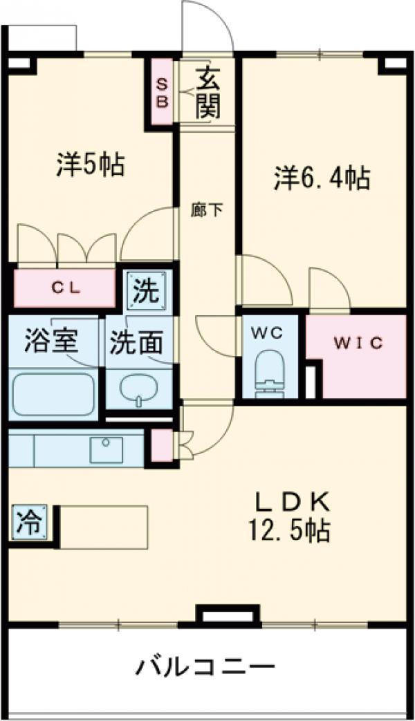 ヒューリックコート雪が谷の間取り