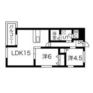 ダイアヒルズ住吉Ⅰの間取り