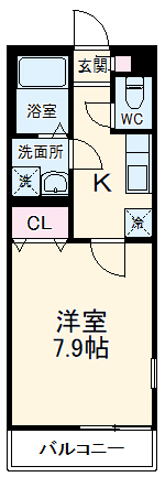 リブリ・ADONISの間取り