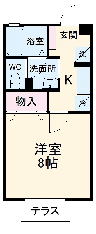 ハイムマエダの間取り