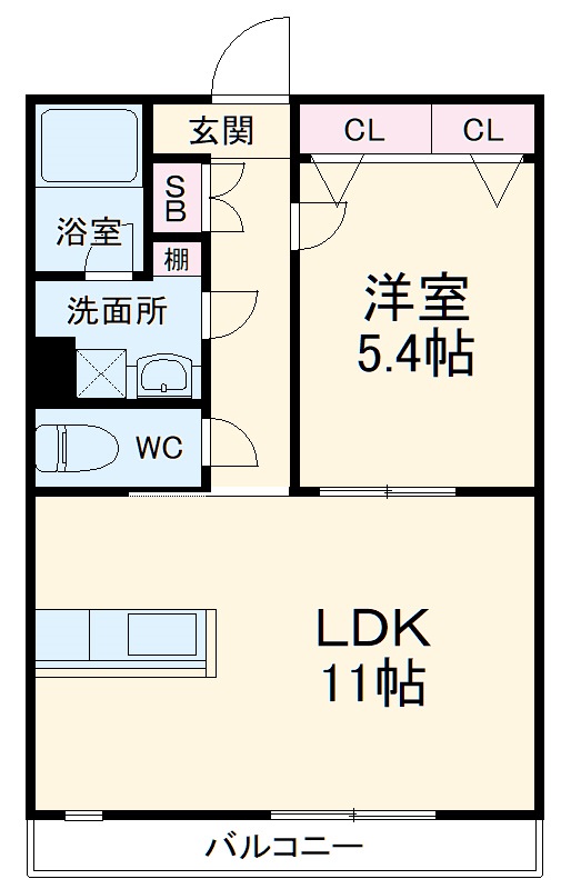 パルコンマックスの間取り
