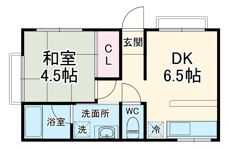 サクマハイツPart1の間取り