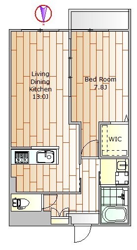 エスペランサ学芸大学の間取り