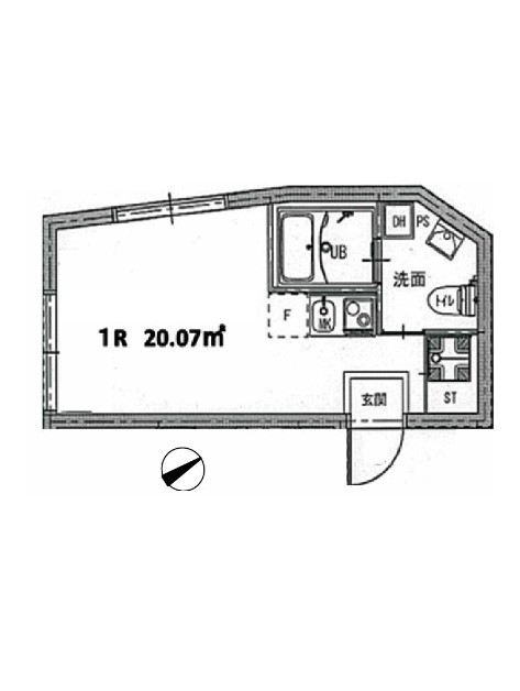 ディアマンテ糀谷の間取り
