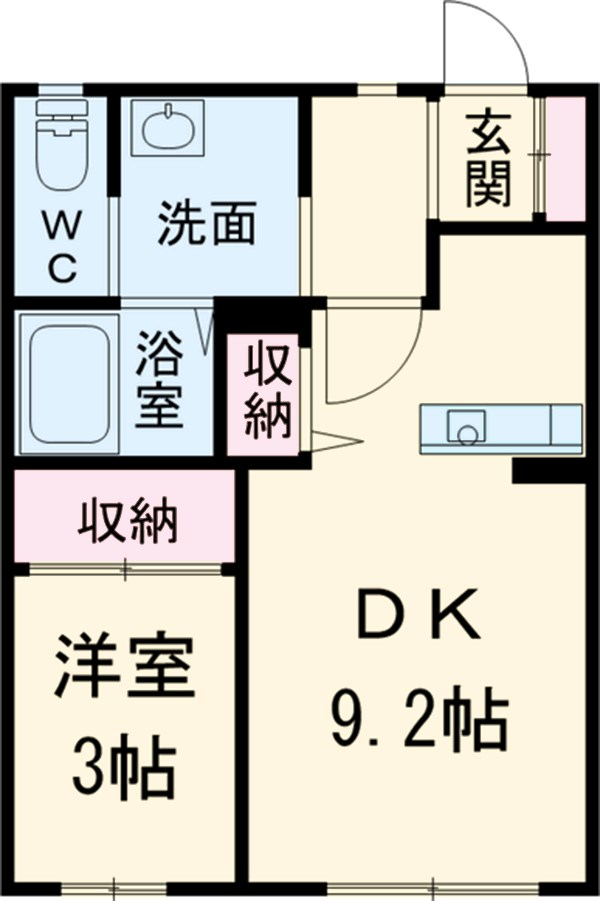 セグ ソレアードの間取り