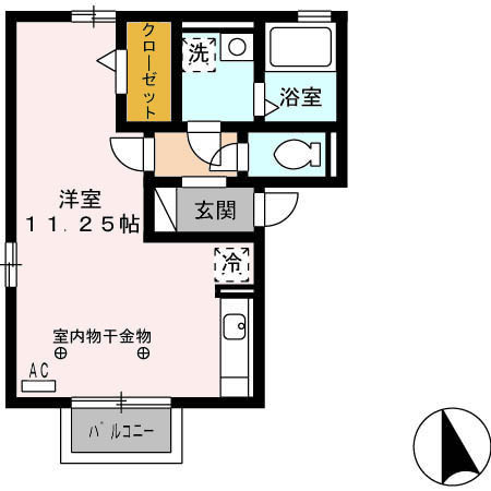 ラ・テール ドゥの間取り