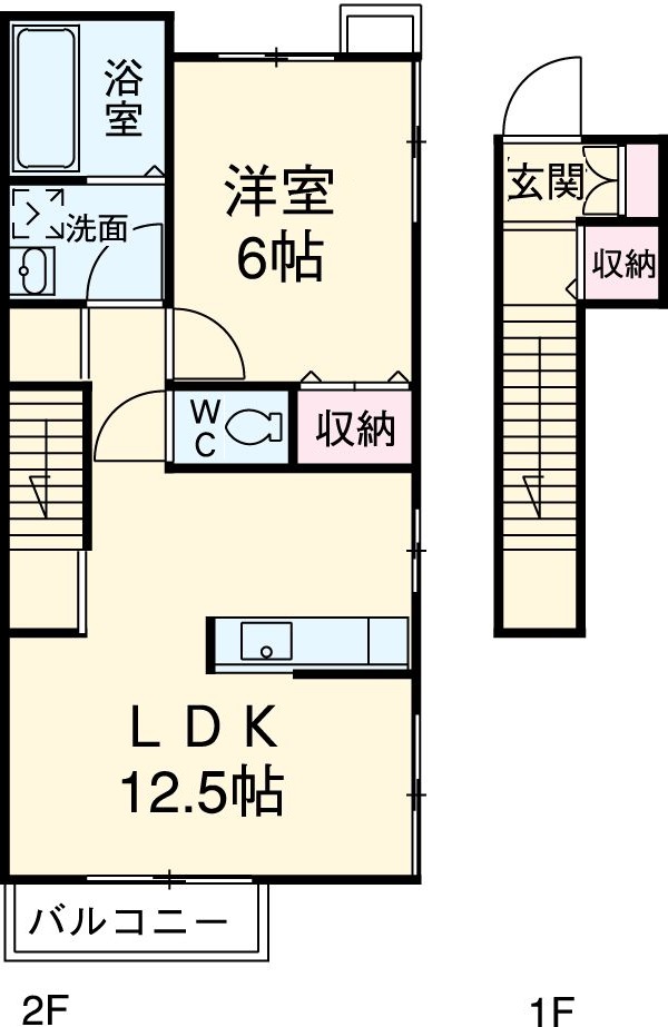 モンシャンの間取り